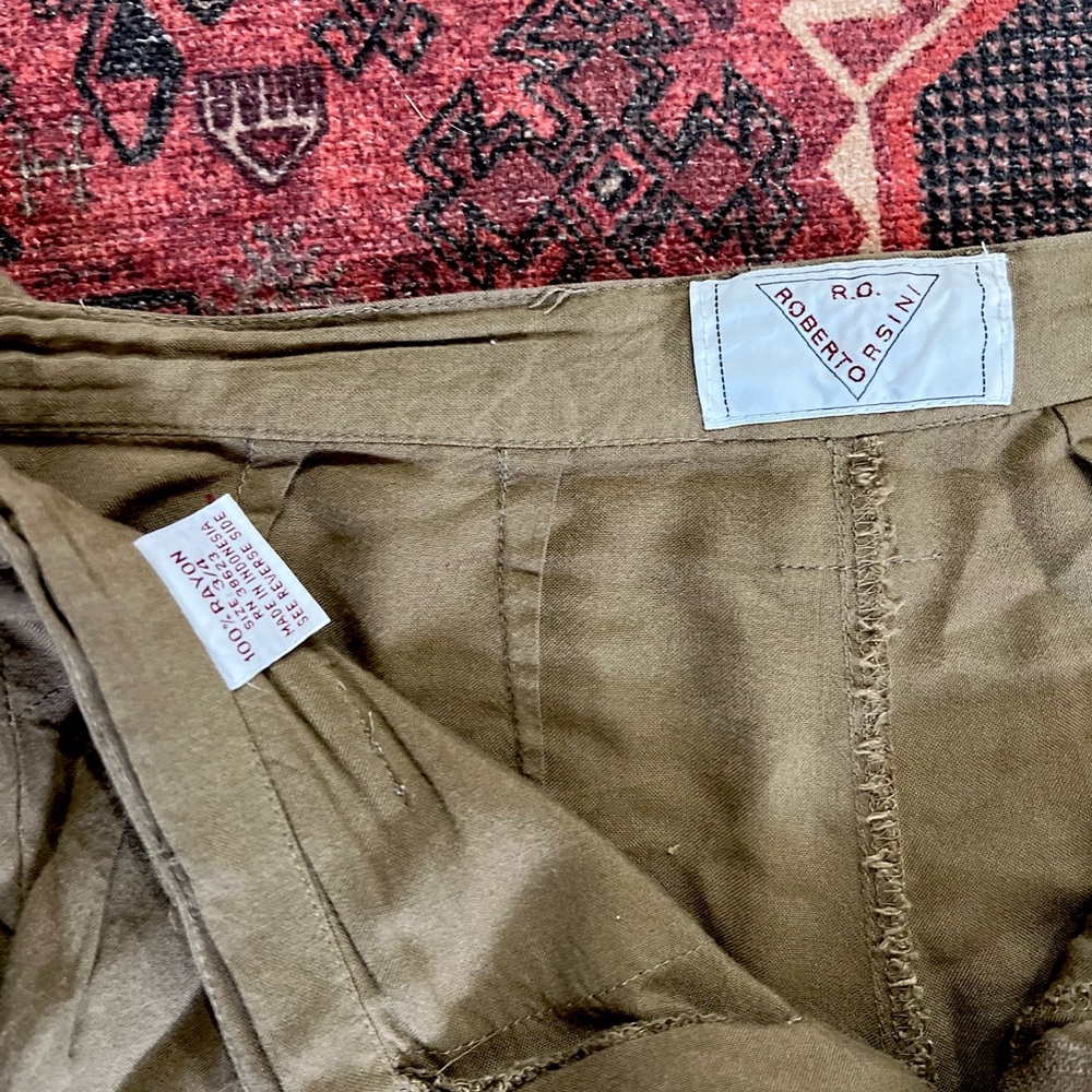 Rare Vintage Pleated Pants